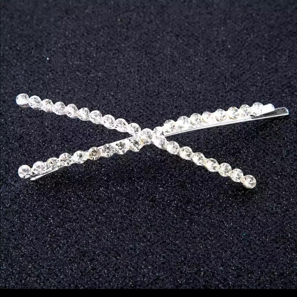 BLING Silver Hair Pins/Clips in Variety of Choices - Picture 5 of 8